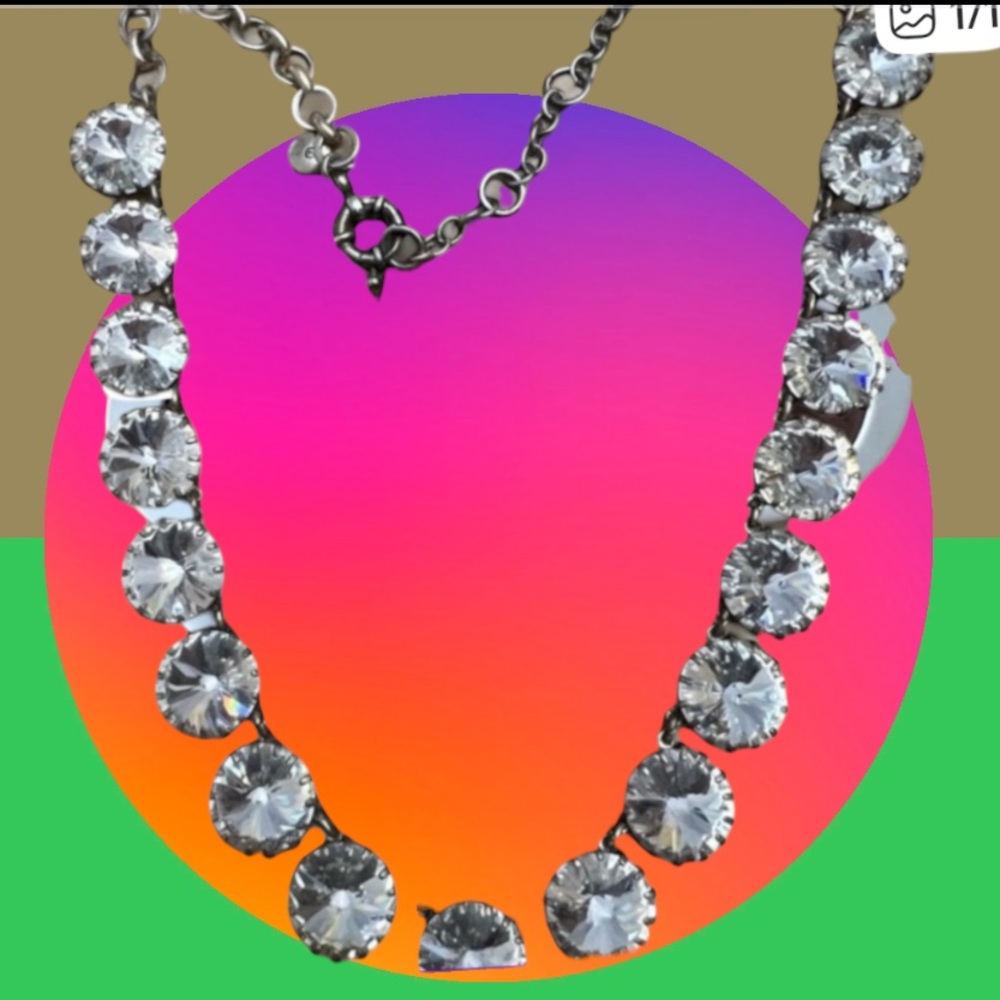 J Crew Faceted Necklace